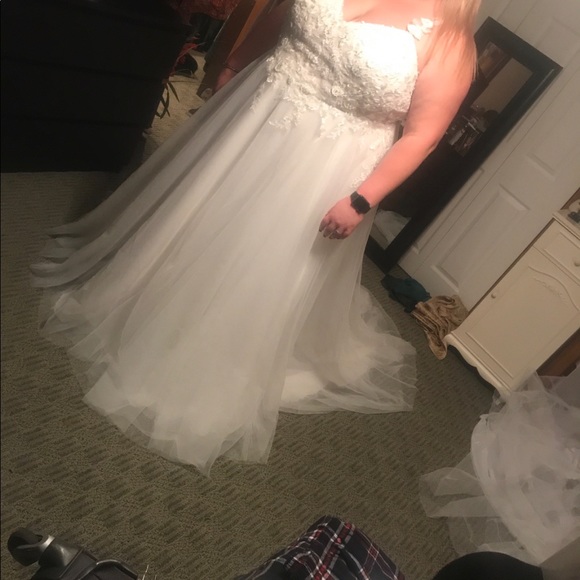 Size 26 wedding dress - Picture 5 of 6